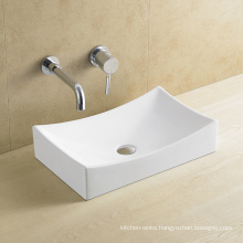 Ovs China Manufacturer Bathroom Ceramic Sink Without Faucet Hole